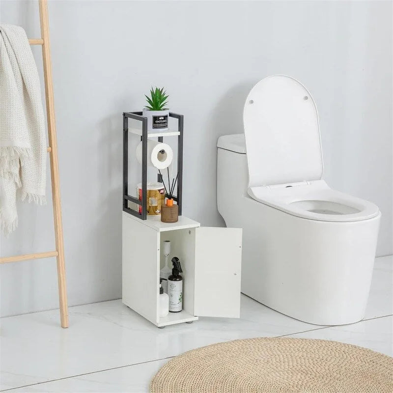 Mobiletto portaoggetti per bagno piccolo - 6.5P x 11.8L x 29.5A